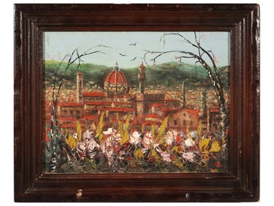 Veduta di Firenze 1989