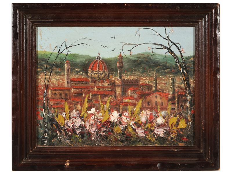 Veduta di Firenze 1989