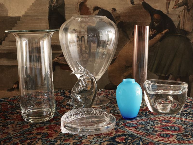 Assortimento di Vetri Artistici