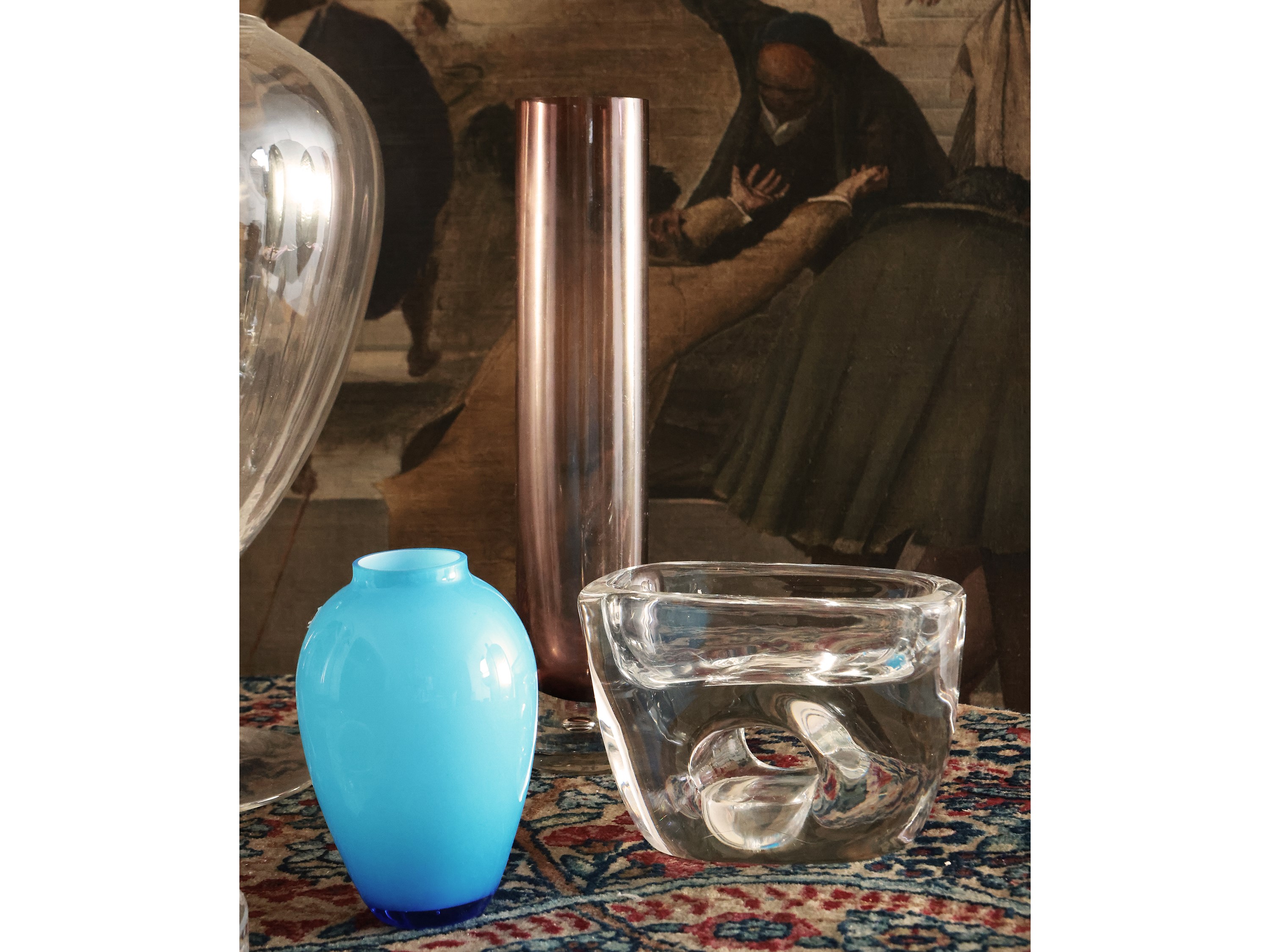 Assortimento di Vetri Artistici