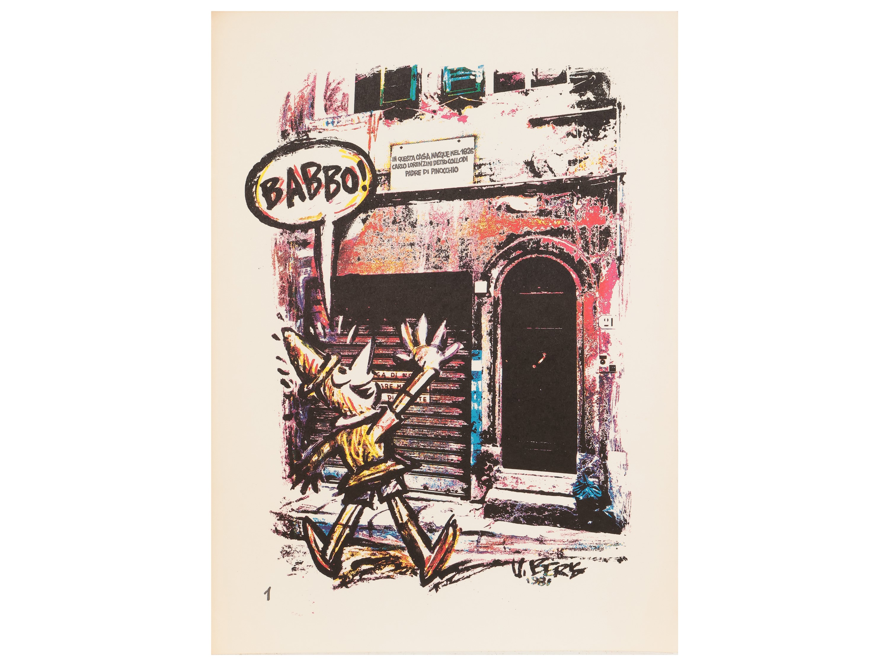 Omaggio a Pinocchio nel Centenario 1981-1983)