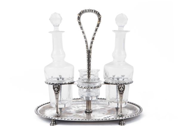 Oliera in argento