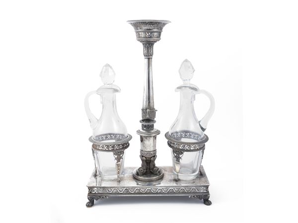 Large silver cruet, Lombardy-Veneto Kingdom