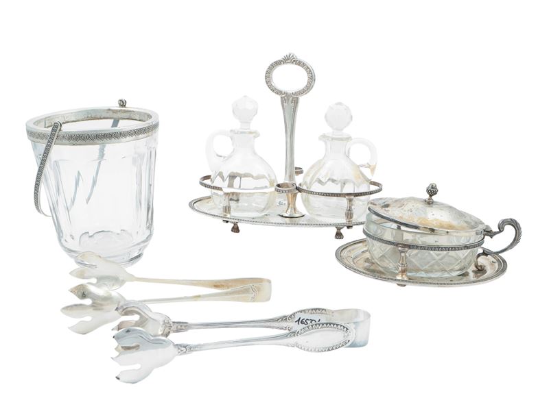 Set da tavola in argento