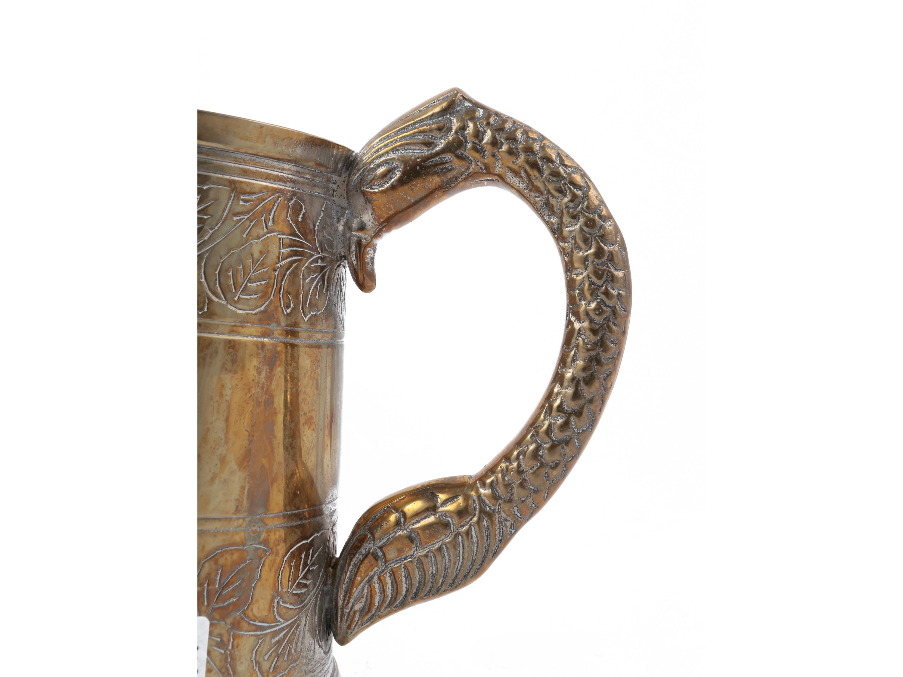 Coppia di Boccali in Metallo Argentato