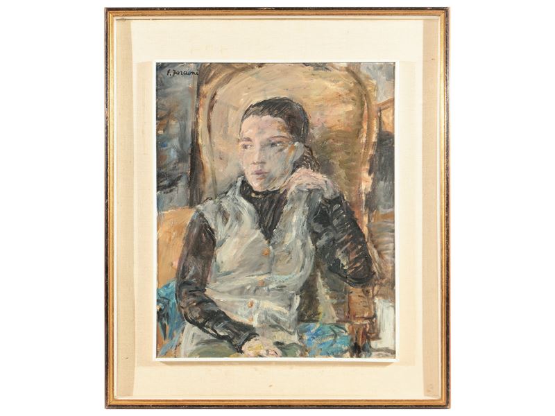 Enzo Faraoni - Ritratto di Donna 1969