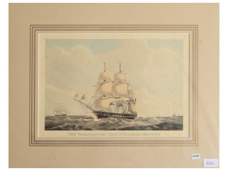 The "madagascar" East Indiaman, 1000 Tons