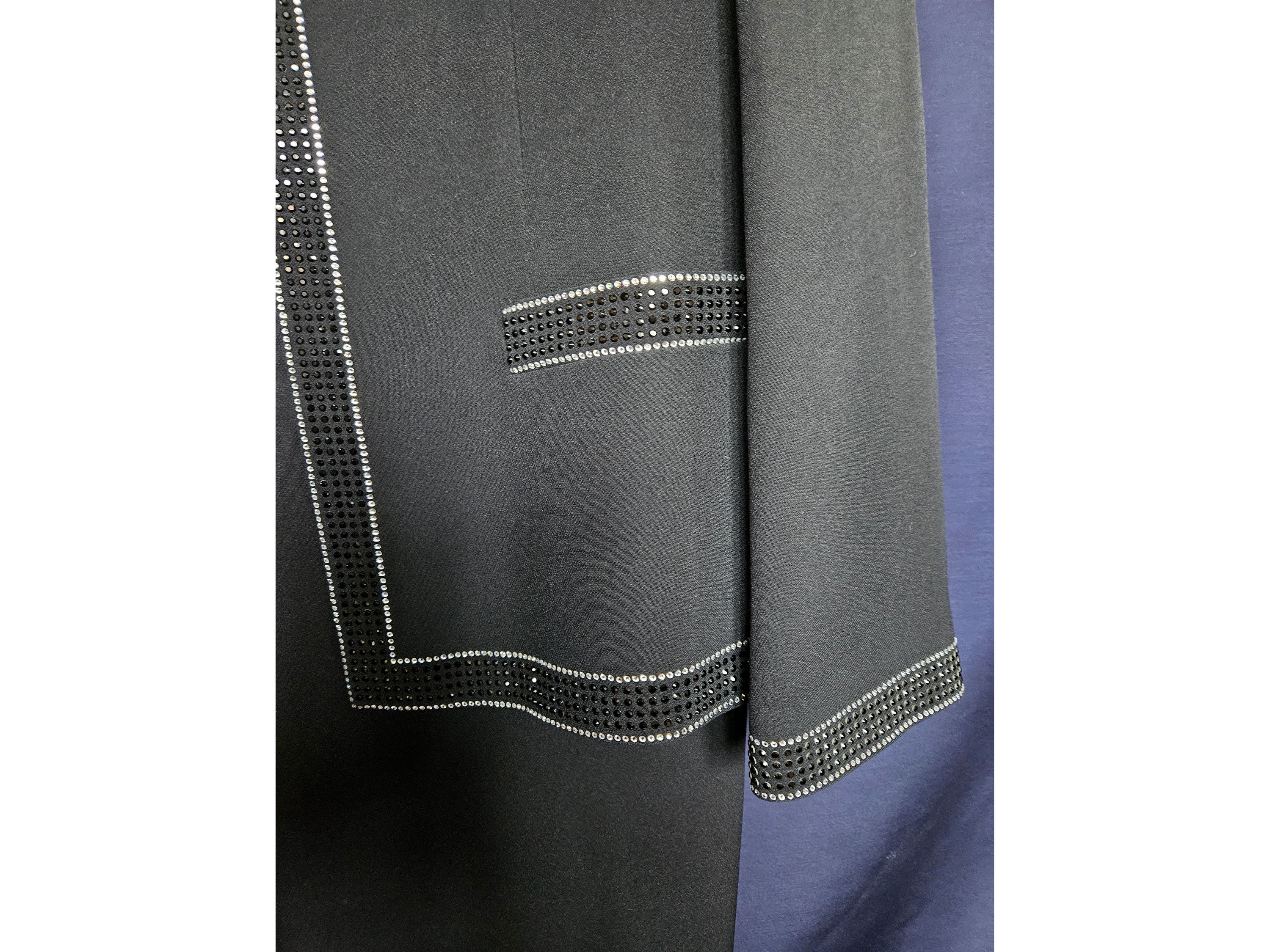 Escada, Abito da sera in lana nero