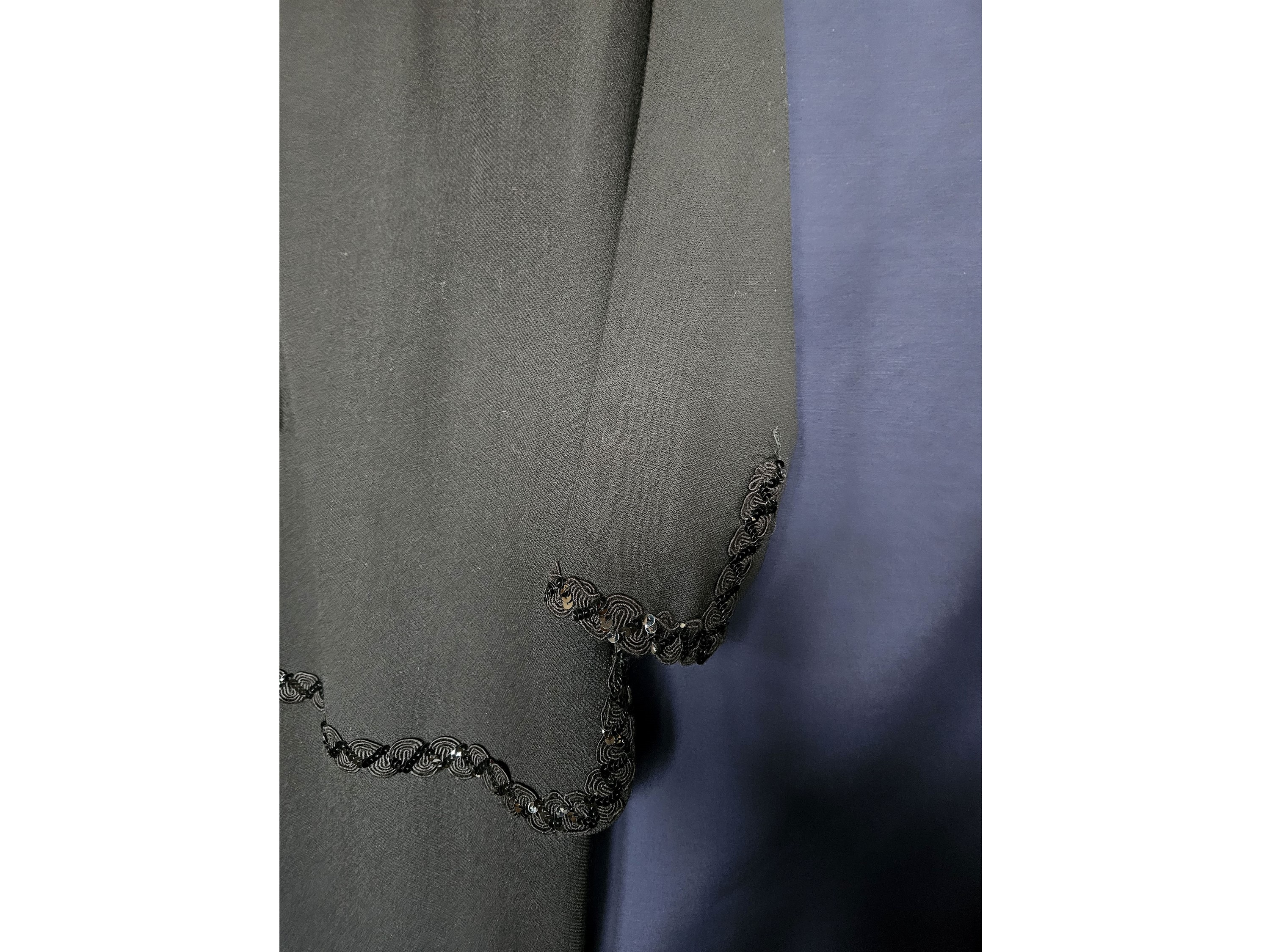 Avedom, Abito da sera in lana nero