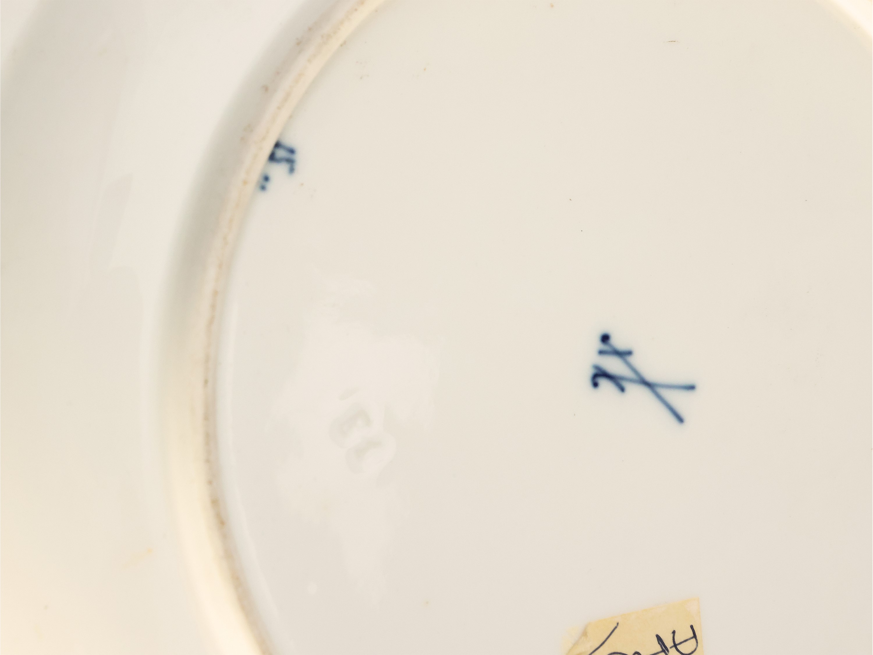 Serie di Cinque Piatti in Porcellana, Meissen