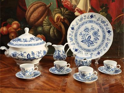 Assortimento di Accessori per la Tavola in Porcellana