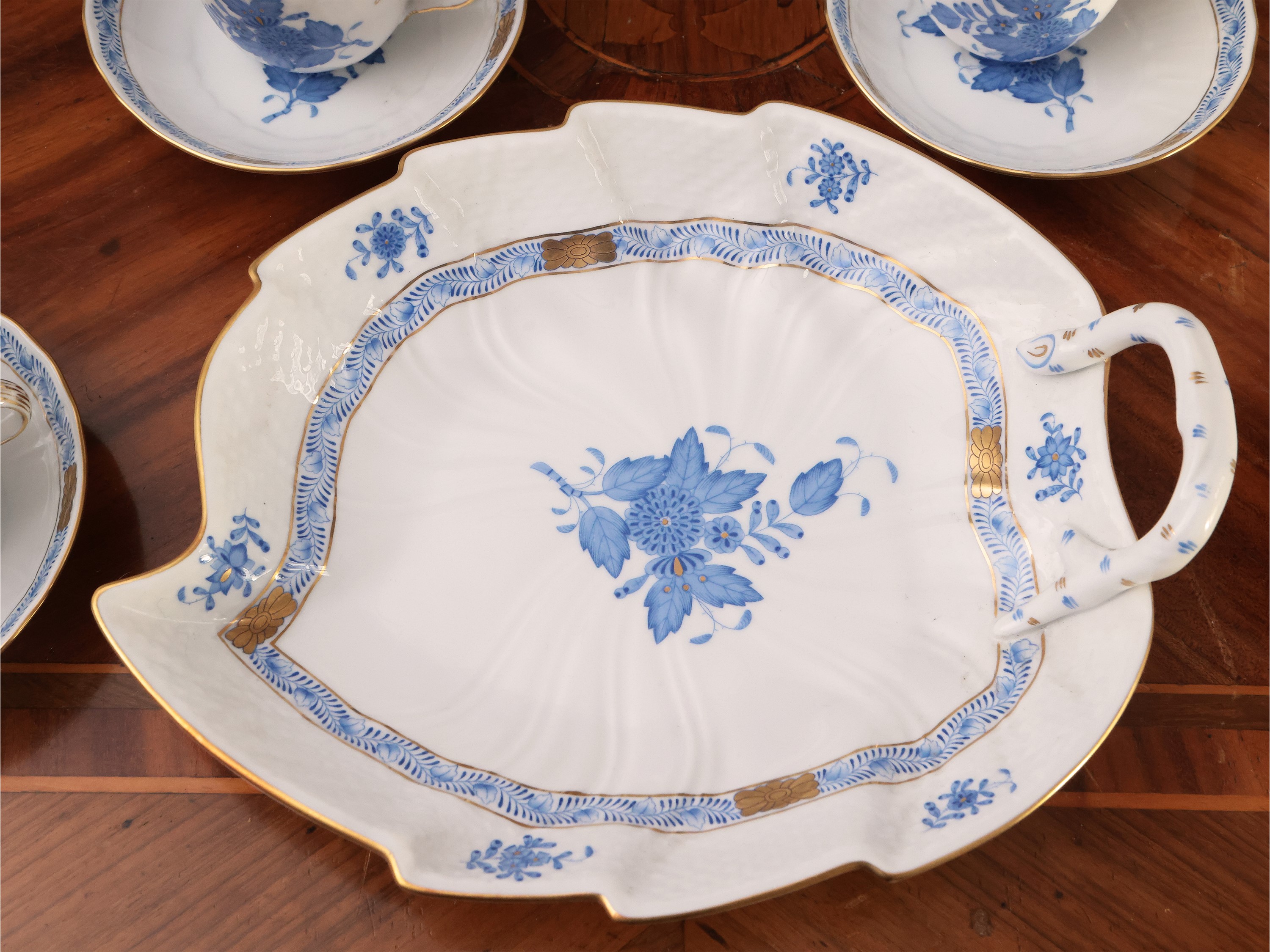 Servizio di piatti in porcellana, Indian Basket, Herend