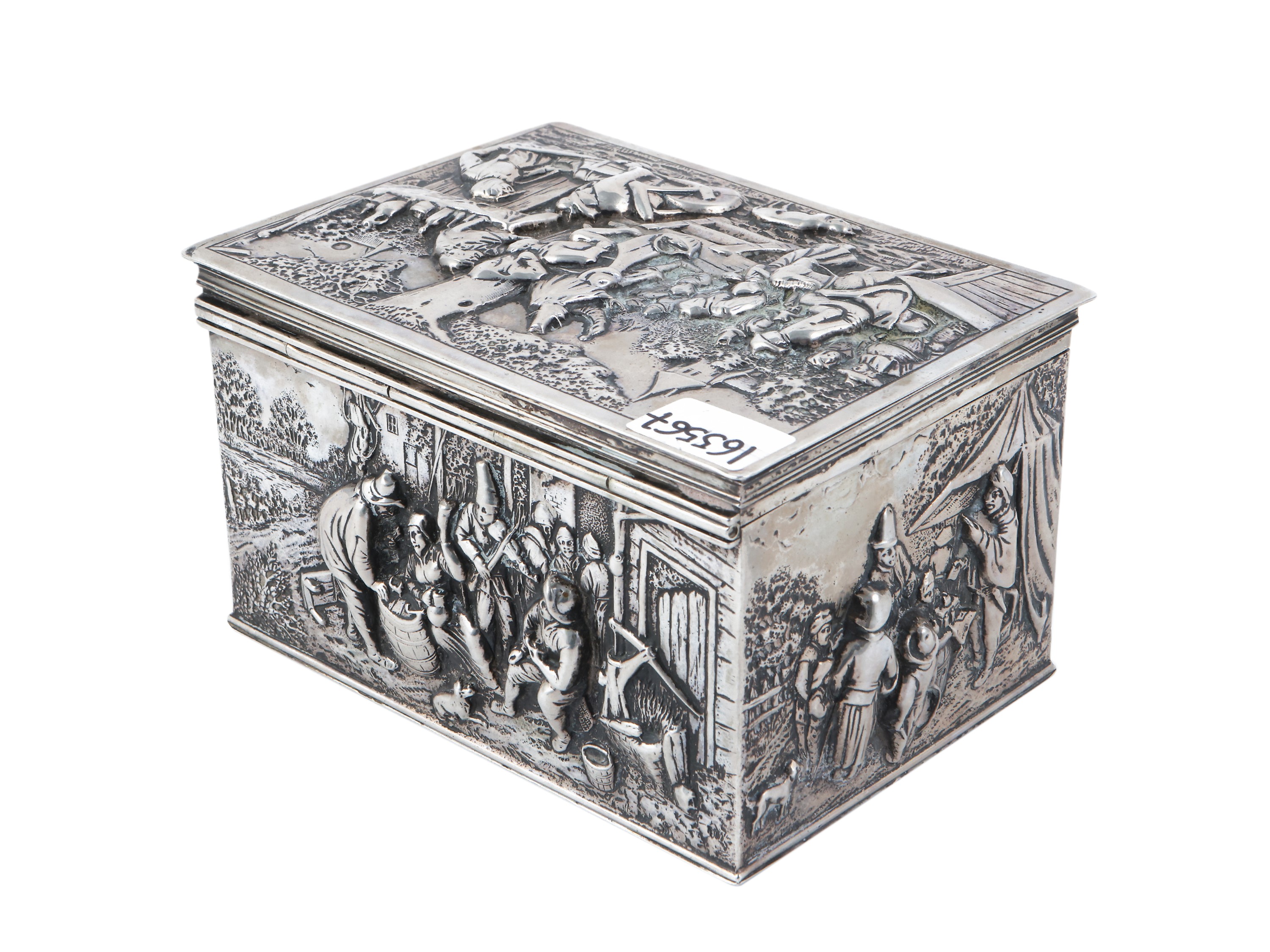 Scatola in argento