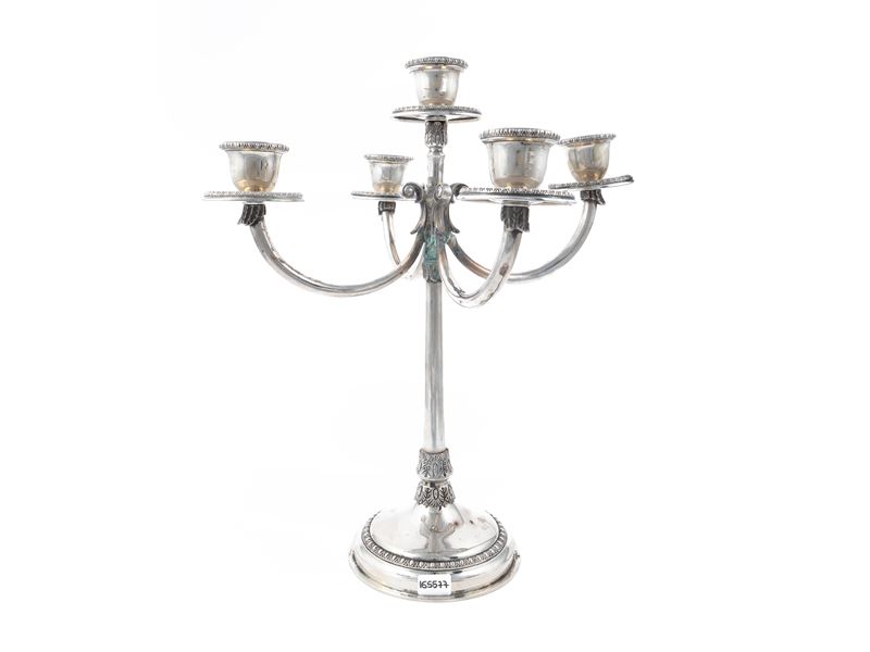 Candelabro in argento