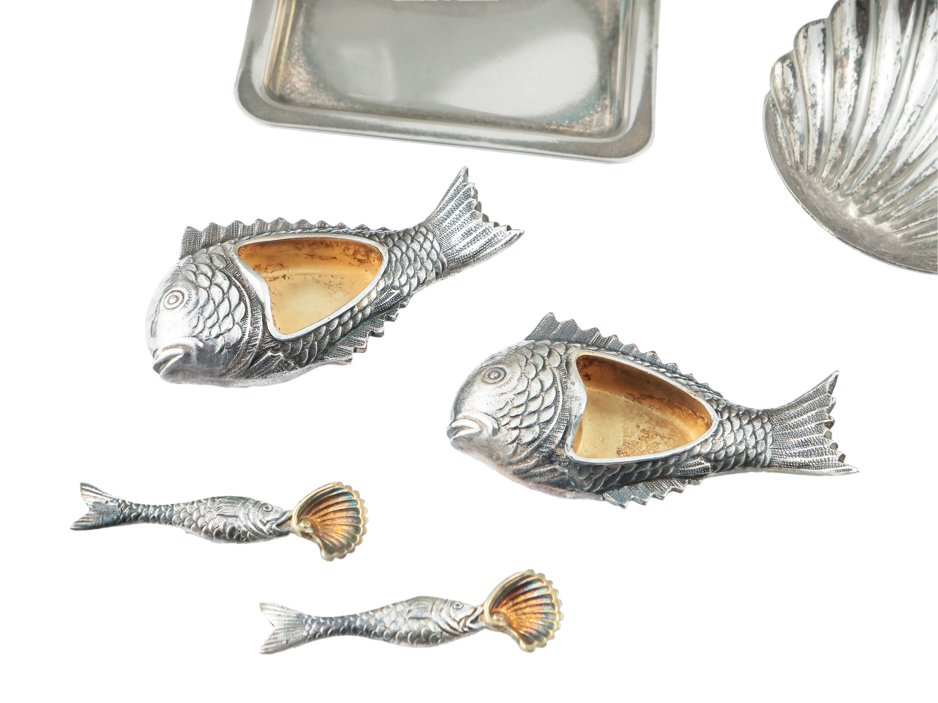 Accessori per la Casa e la Tavola in Metallo Argentato