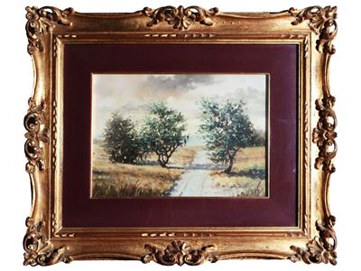 Scorcio di Strada con Alberi