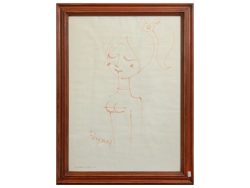 Raimond Peynet - Ritratto Femminile