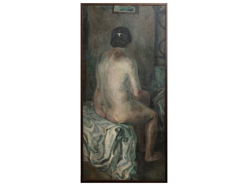 Vittorio Nomellini - Nudo Femminile di Spalle
