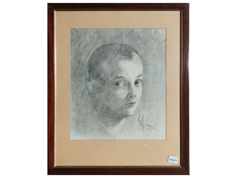 Enrico Sacchetti - Ritratto di Fanciullo 1941