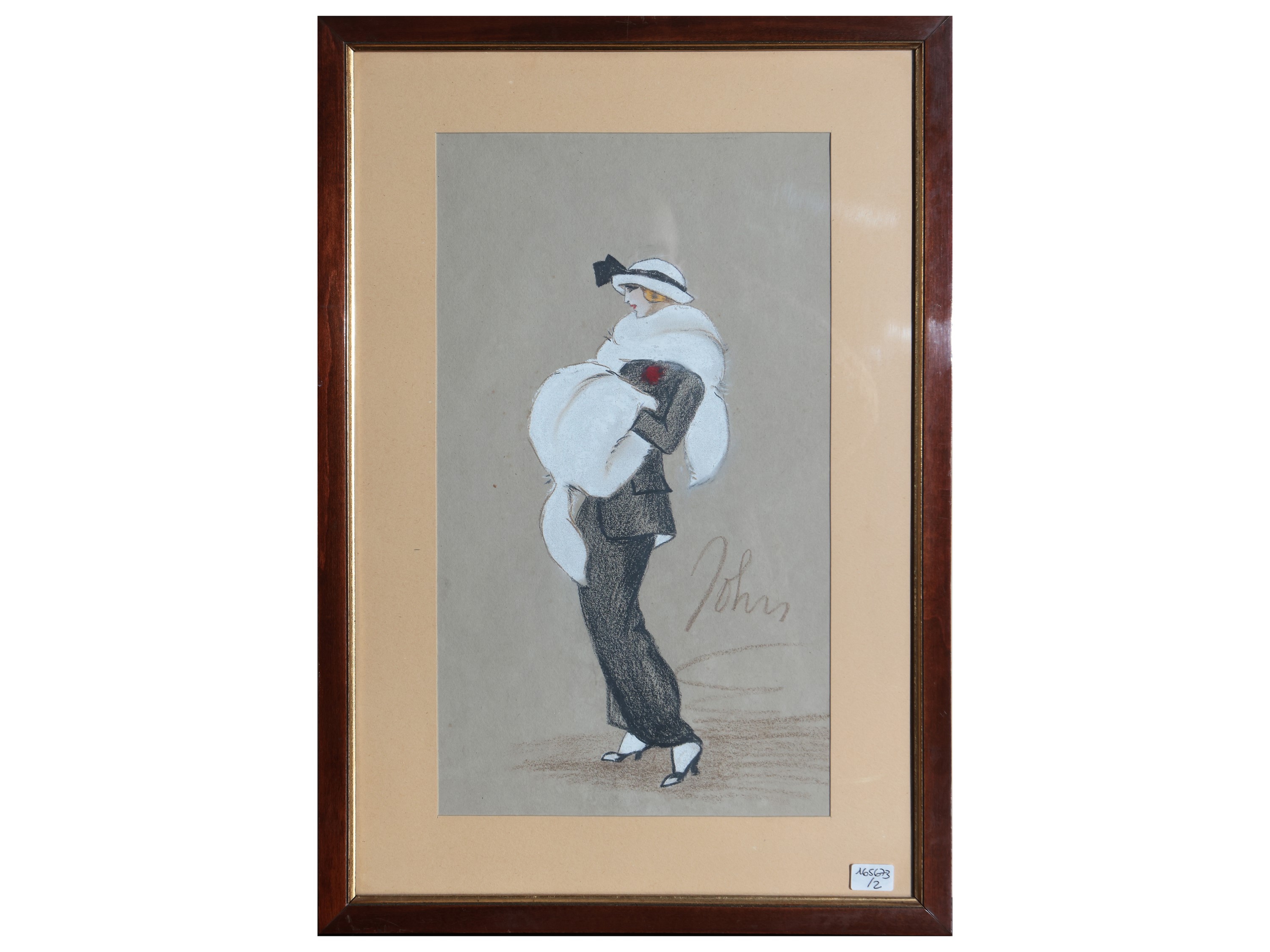 John Guida - Due Figurini di Moda
