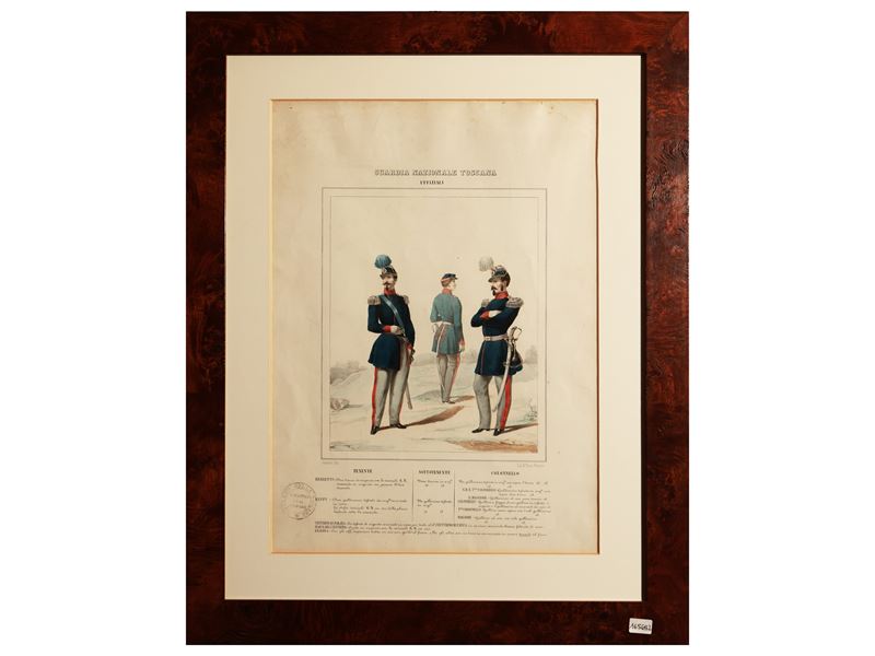 Guardia Nazionale della Toscana - Uffiziali