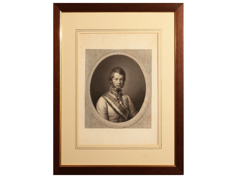 Paolo Toschi - Ritratto di Leopoldo II di Toscana