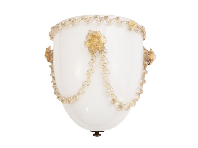 Complementi per l'illuminazione in vetro di Murano