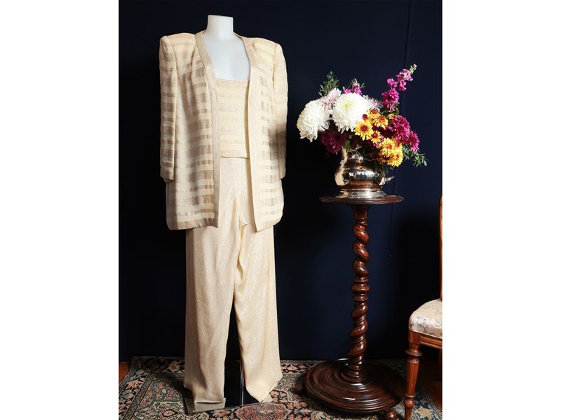 Giancarlo Parri, Completo da sera con inserti in lamé