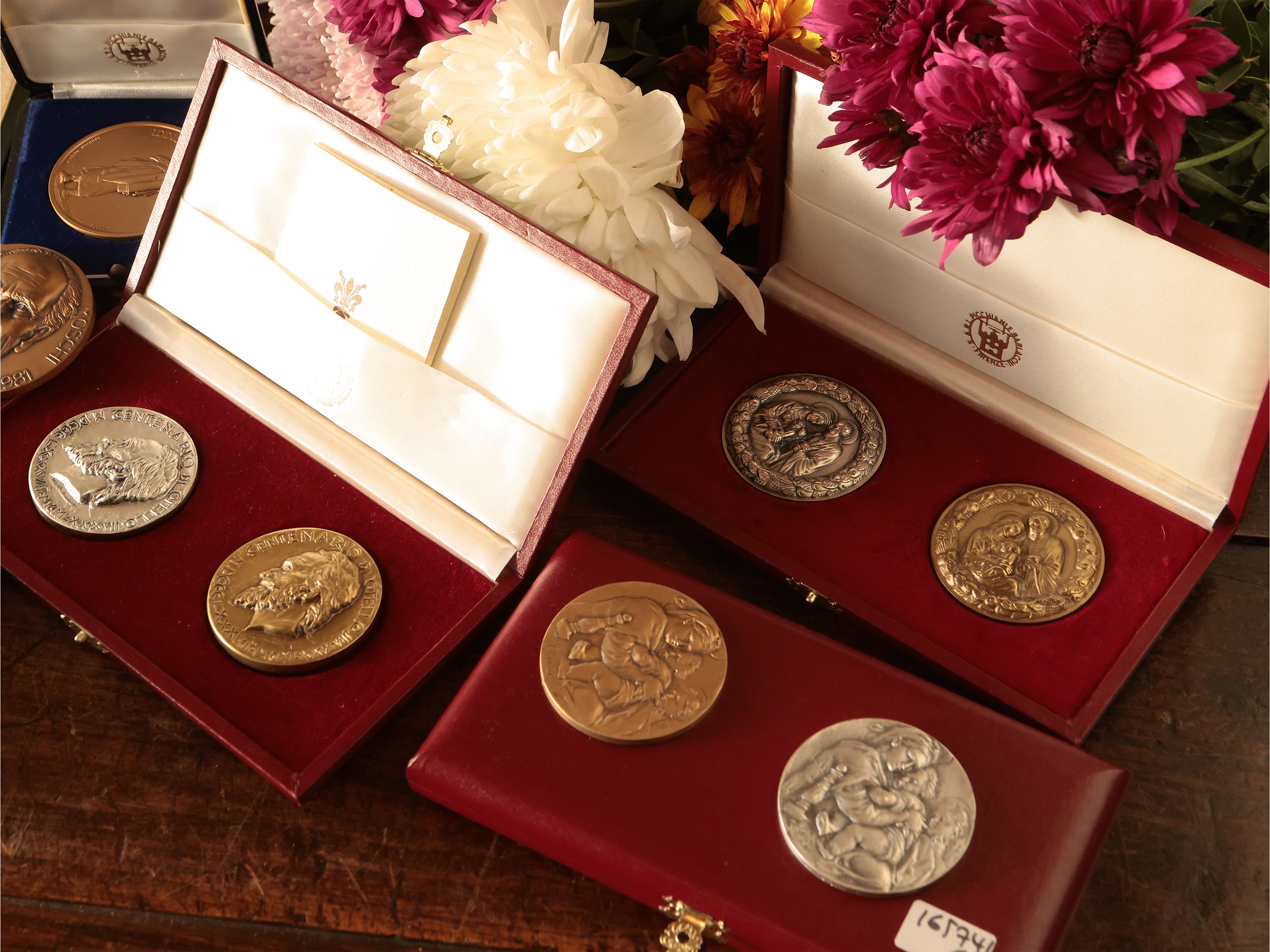Miscellanea di Medaglie in Argento e Bronzo