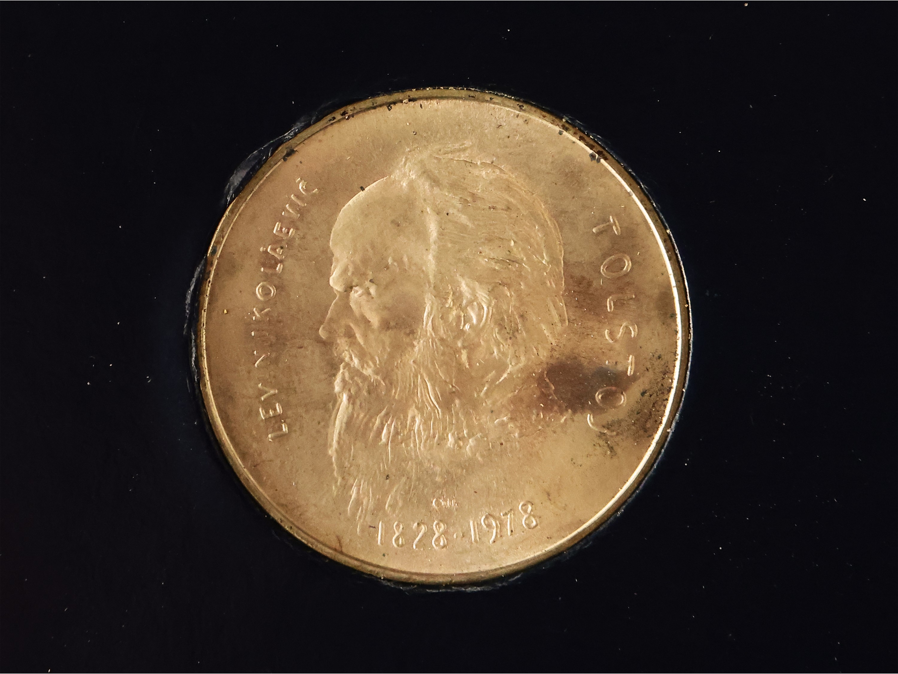 Serie di trenta monete Leone Tolstoj in argento 835/1000