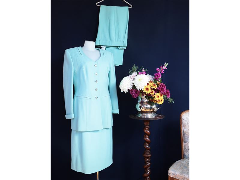 Escada, Completo verde acqua