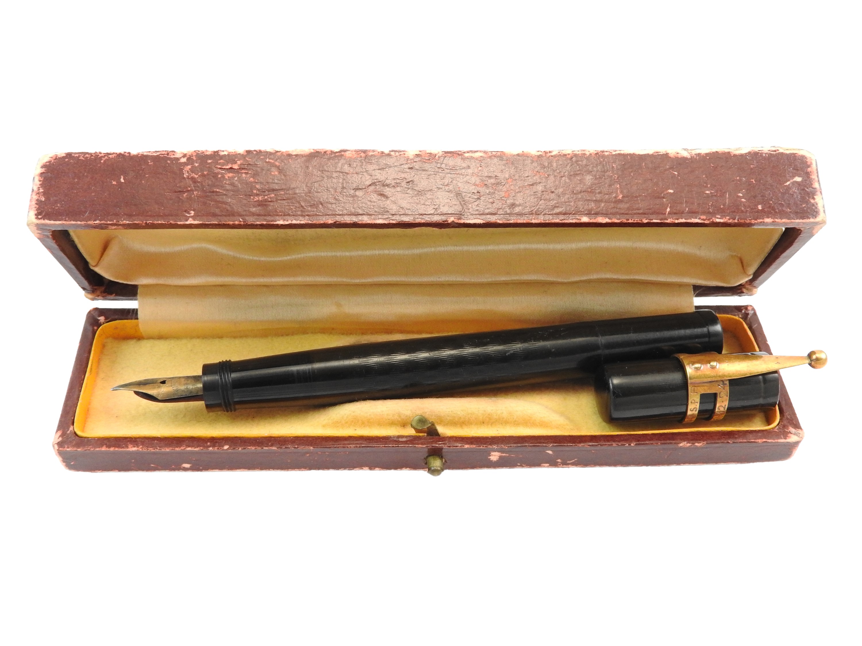 Penna stilografica Watermann 1924 placcata oro