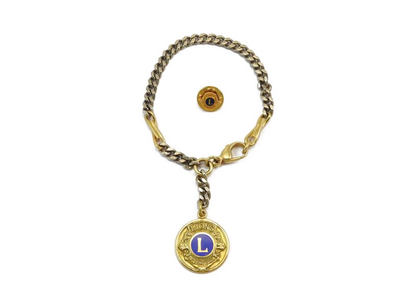 Medaglia Lions Club Firenze in oro