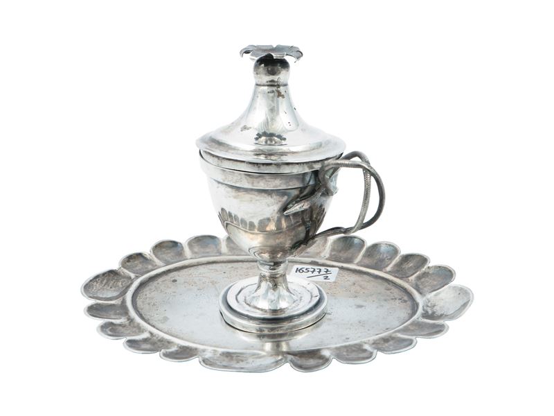 Due accessori in argento d'epoca