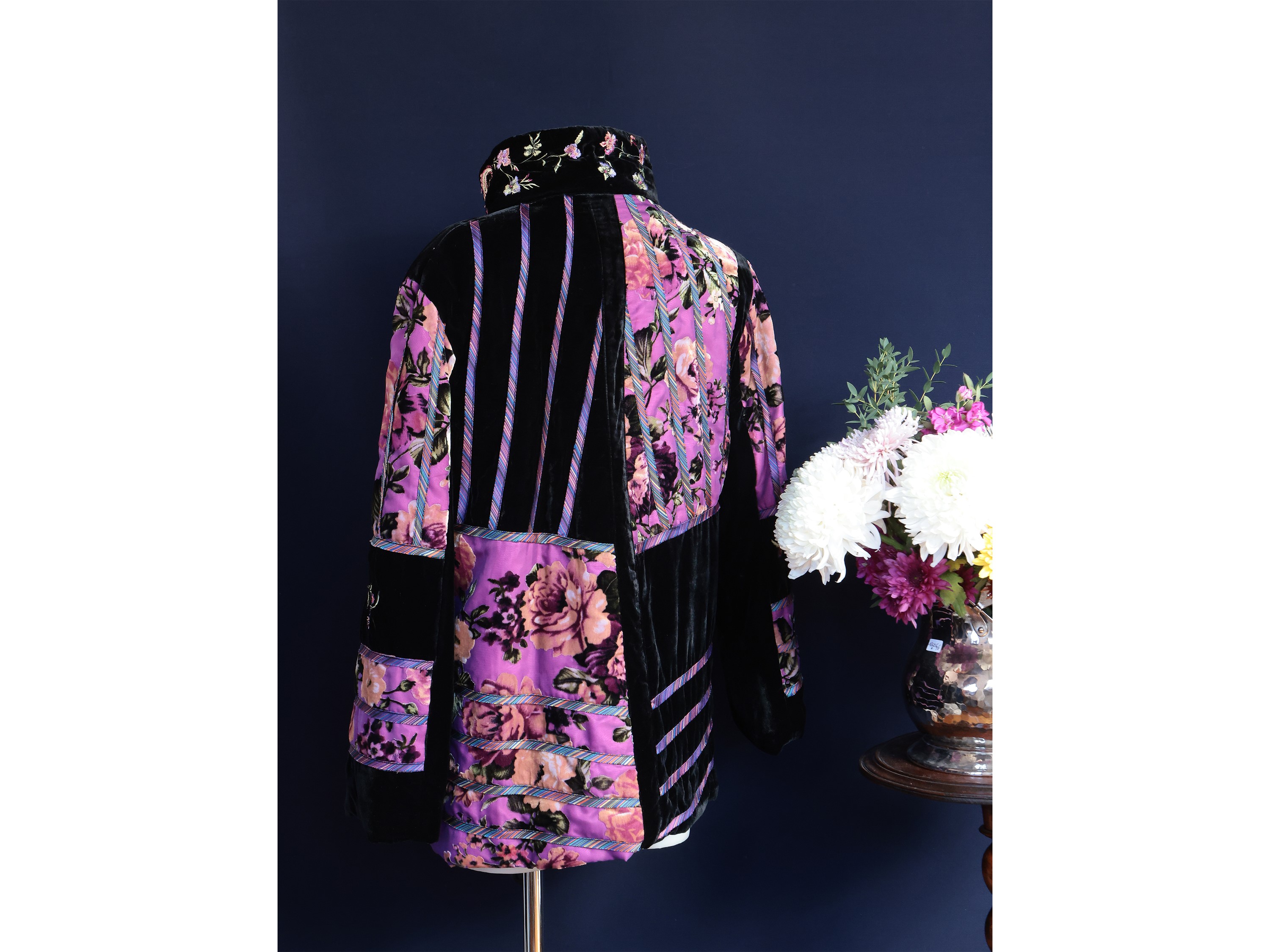 Giacca imbottita in velluto