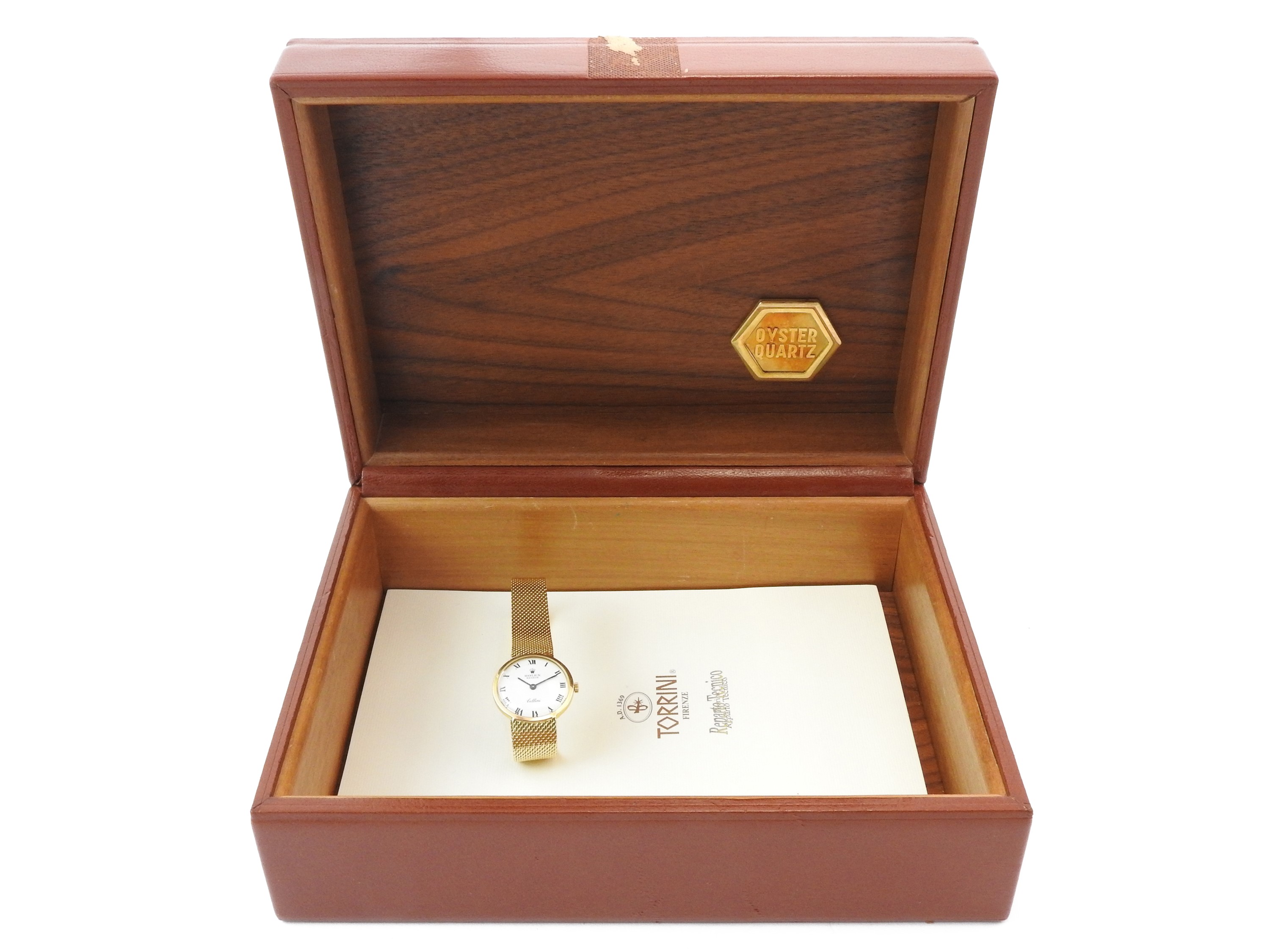 Rolex Cellini, orologio da polso in oro giallo