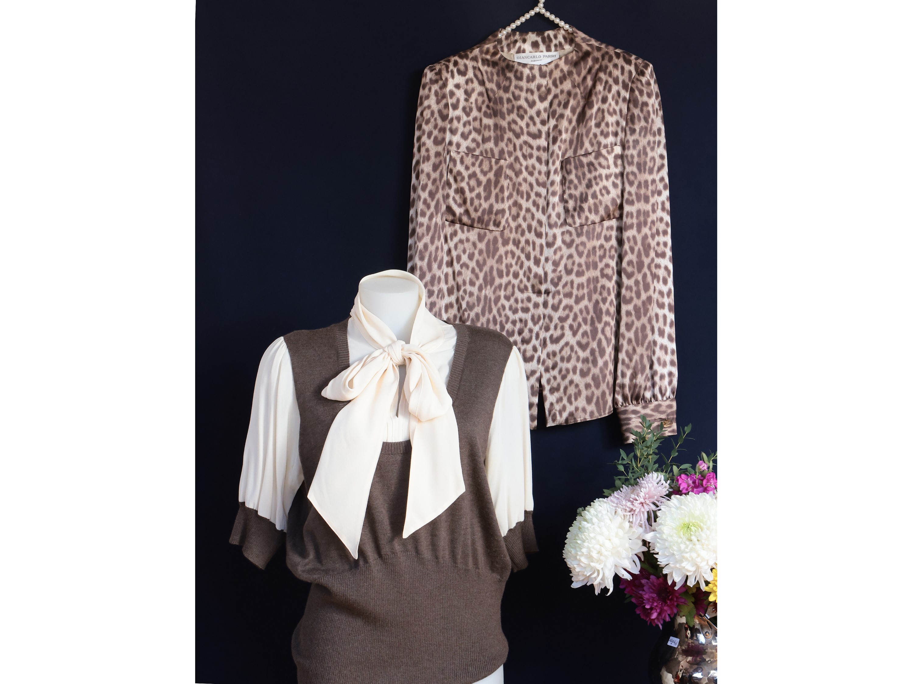 Giacca in lana marrone