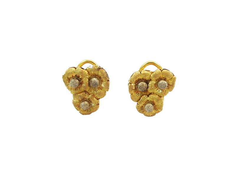 Orecchini in oro giallo