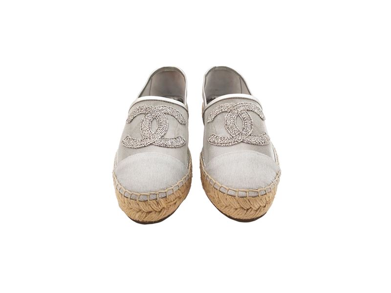 Chanel, Espadrilles Color Argento