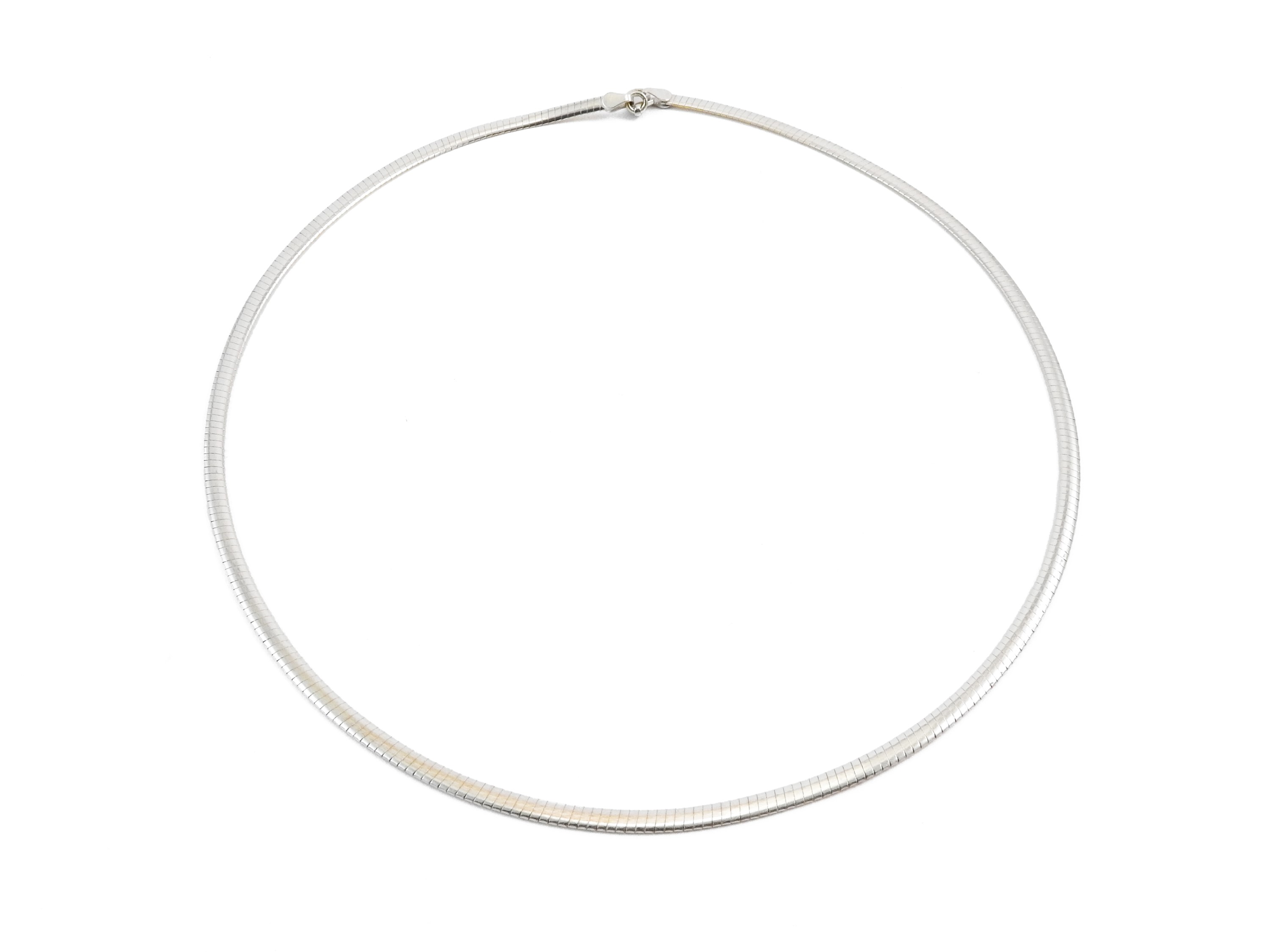 Collier in oro giallo e bianco