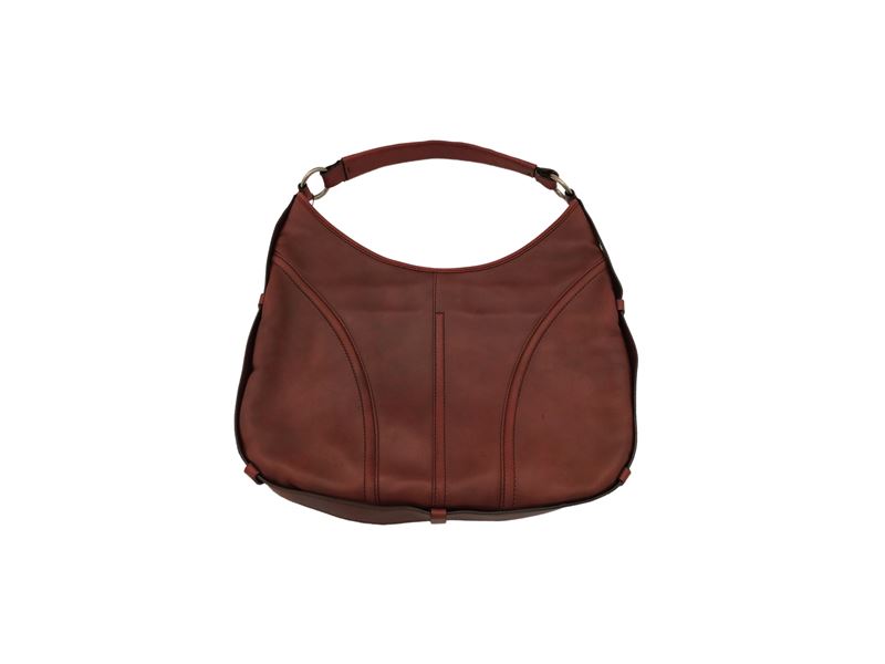 Yves Saint Laurent, Borsa Mombasa in Pelle Bordeaux