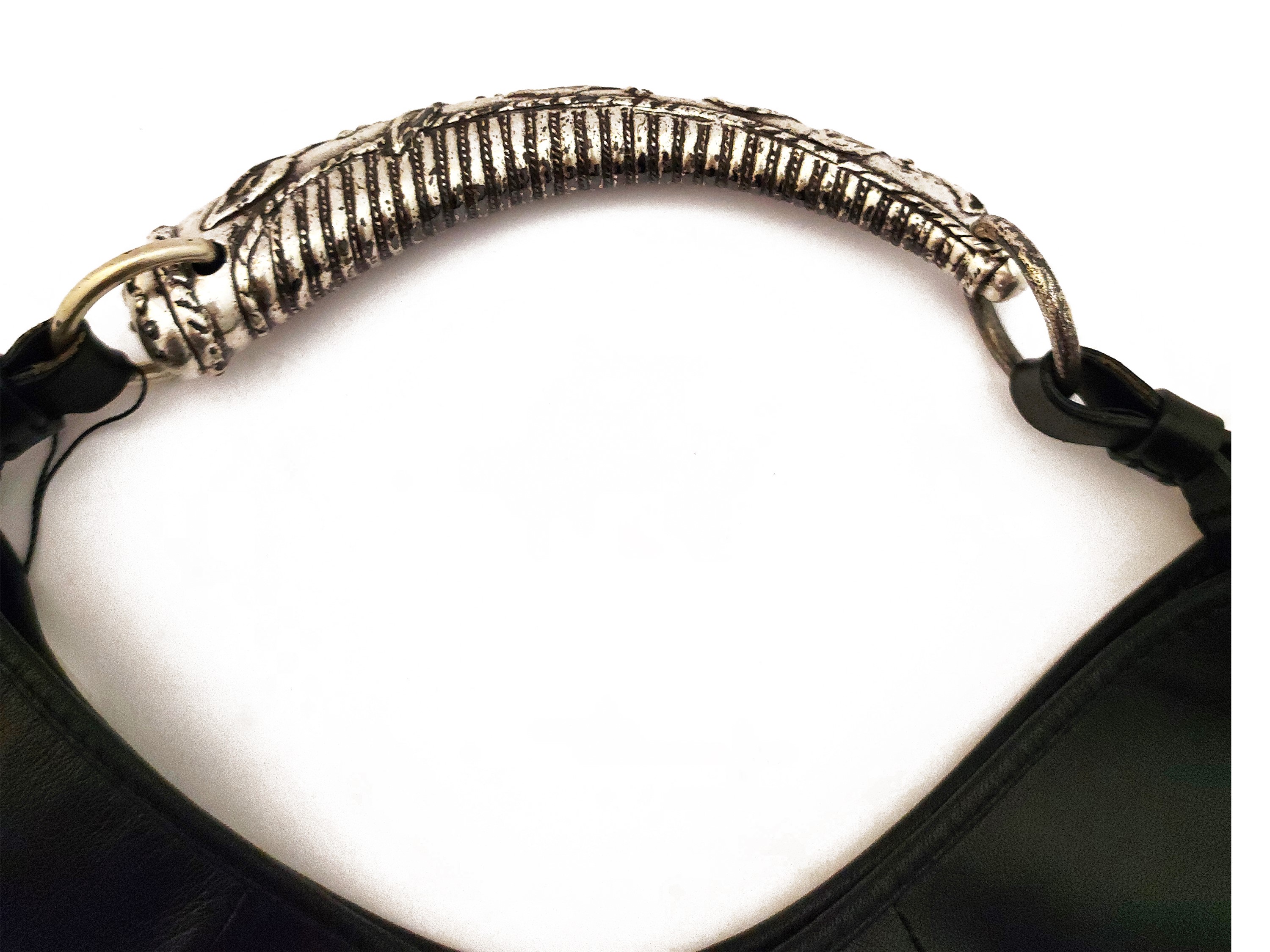 Yves Saint Laurent, Borsa Mombasa in Pelle Nera