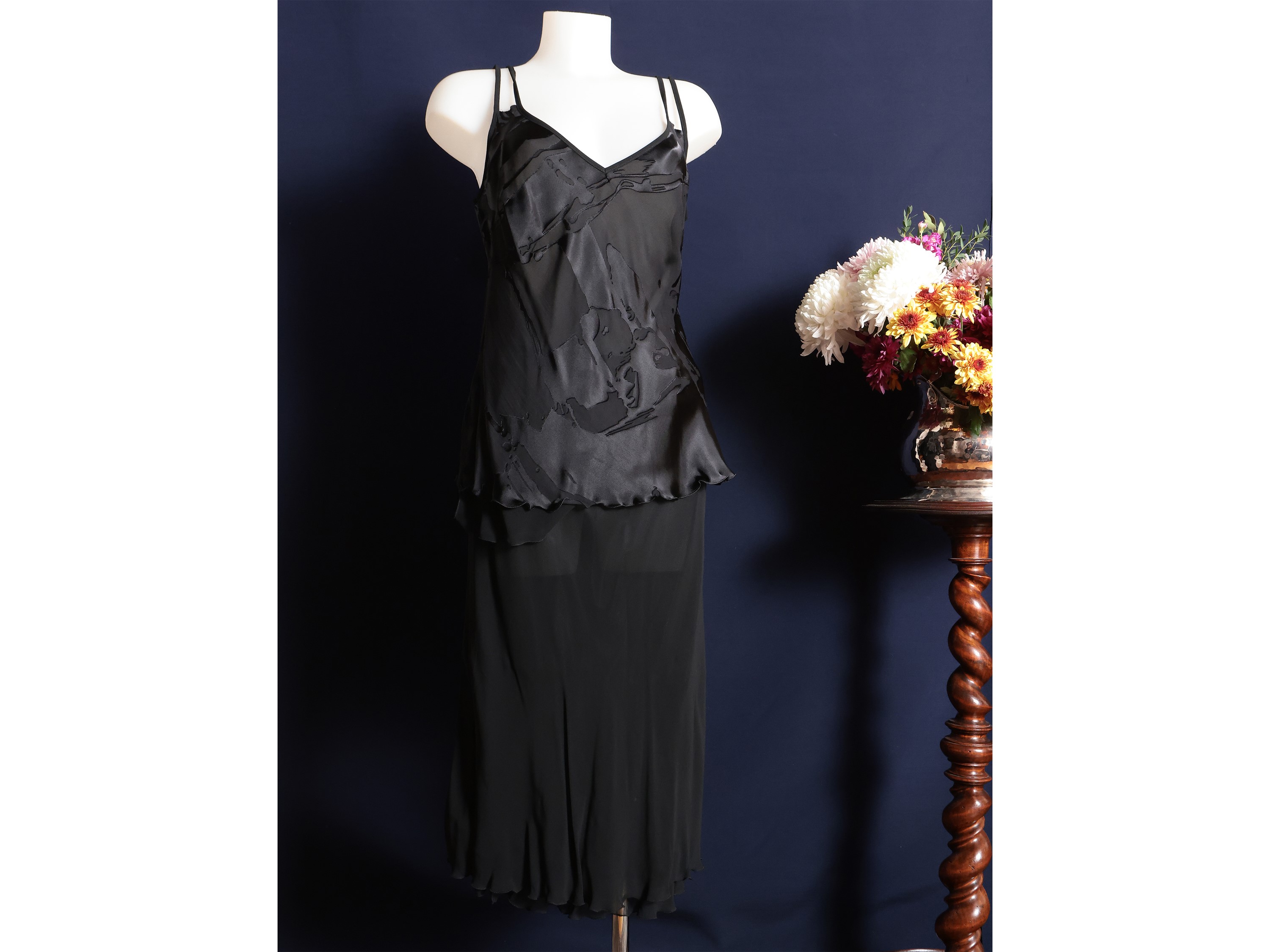 Completo da sera in seta