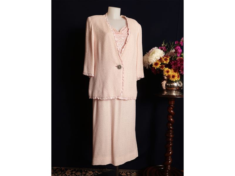 Tailleur sartoriale rosa cipria
