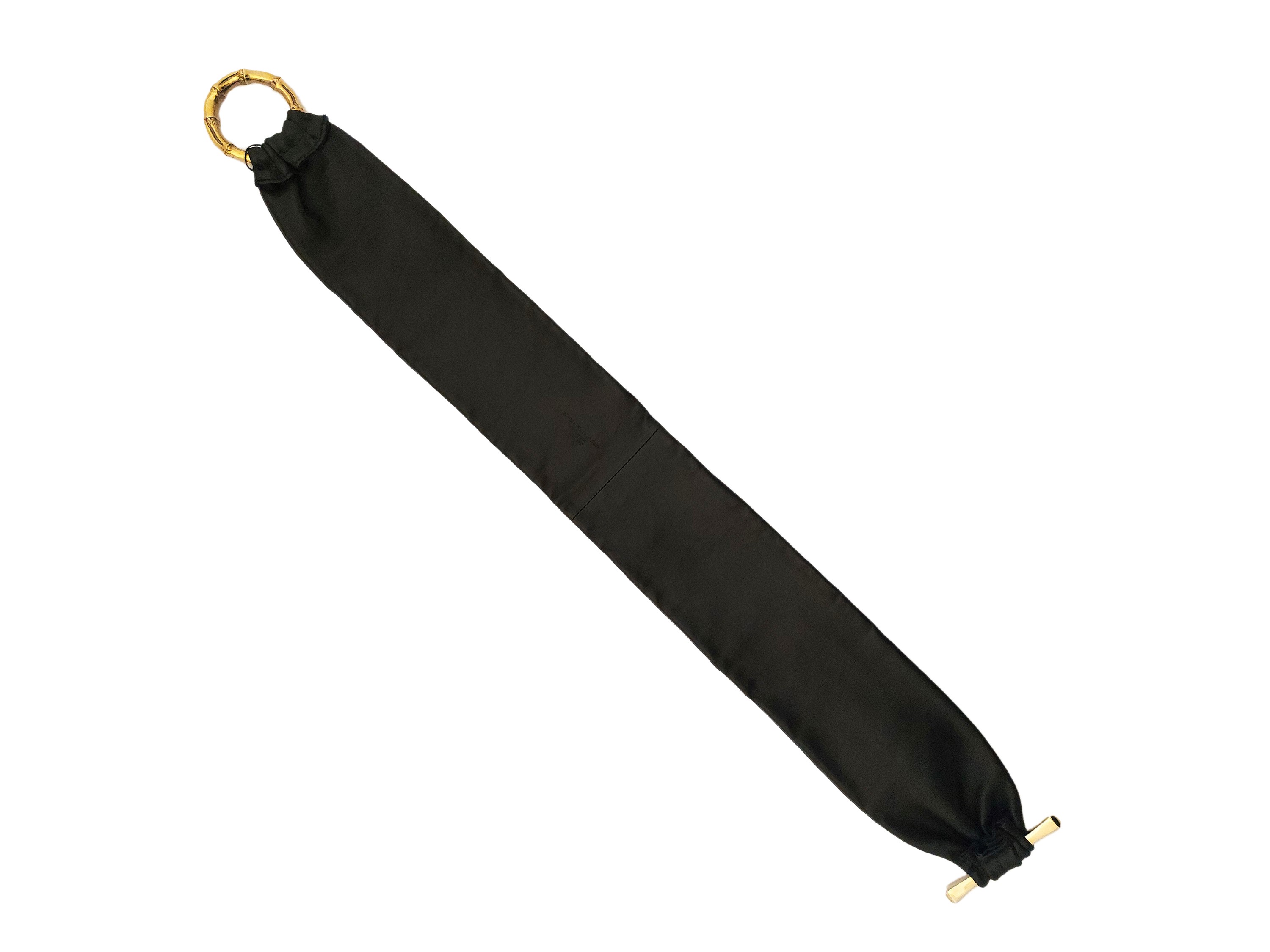 Gucci, Cintura in Pelle Nera