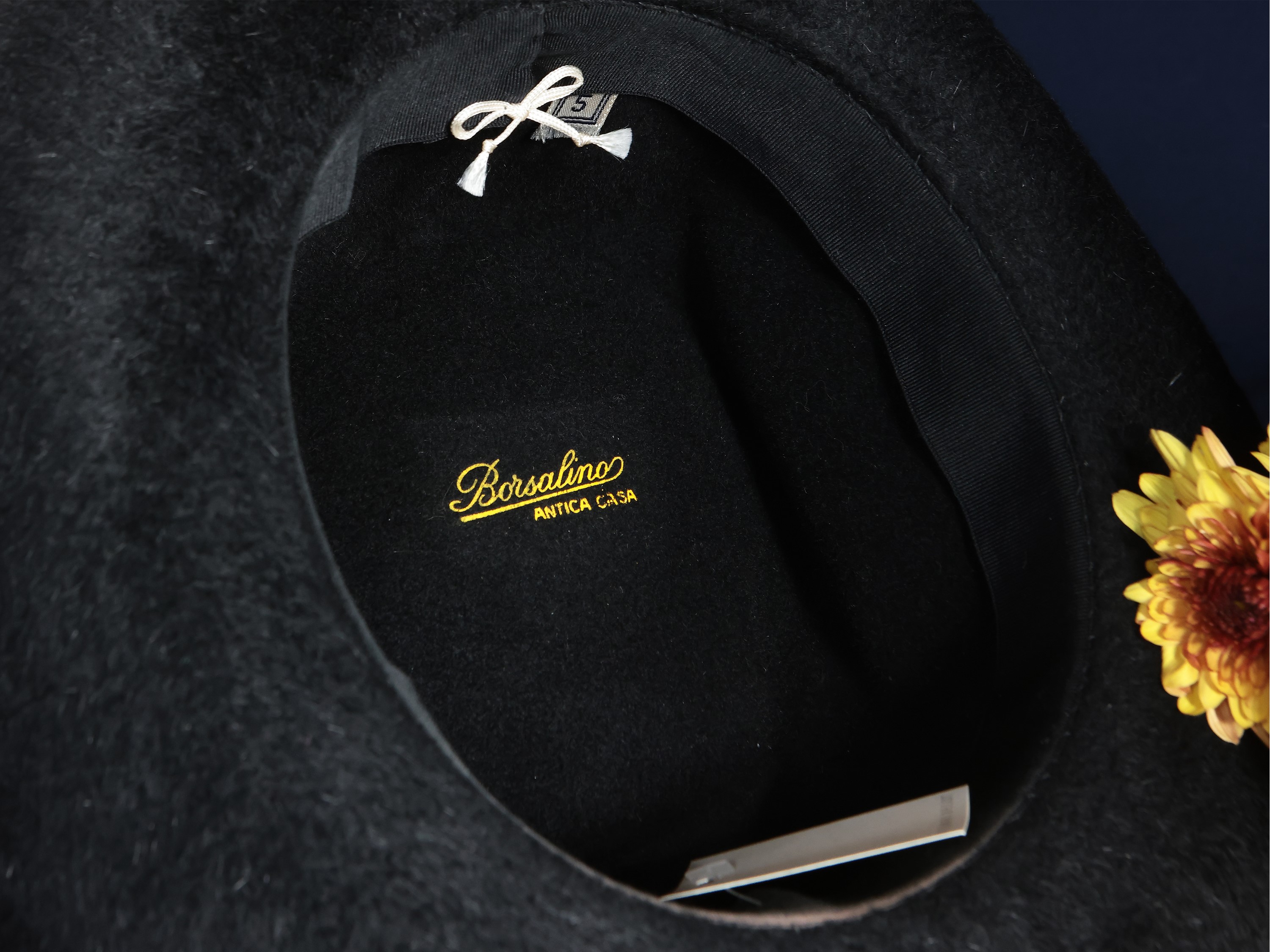 Cappello Borsalino nero
