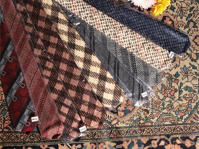 Lotto di cravatte in lana