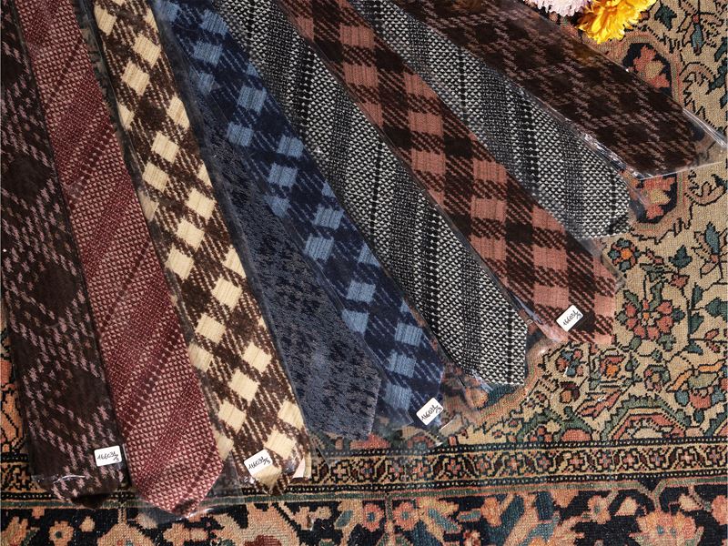 Lotto di cravatte in lana