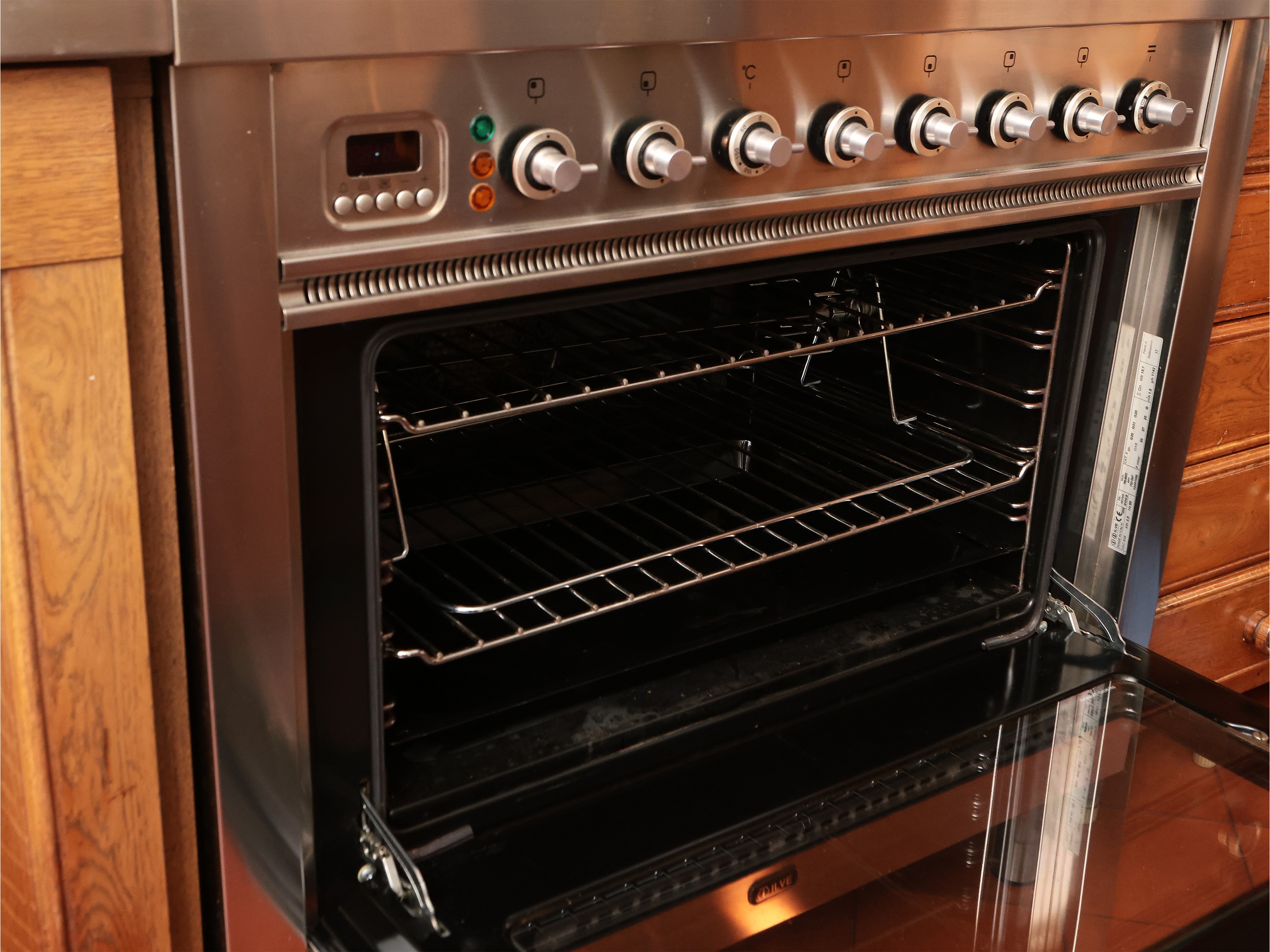 Cucina a Gas in Acciaio Inossidabile, Ilve