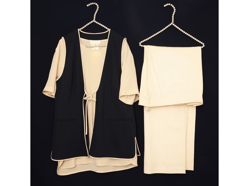 Escada, Composé in seta e lana